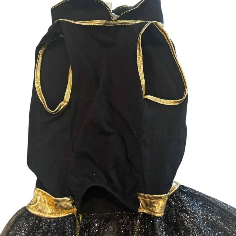 NWOT Black and Gold Batgirl Dog Costume